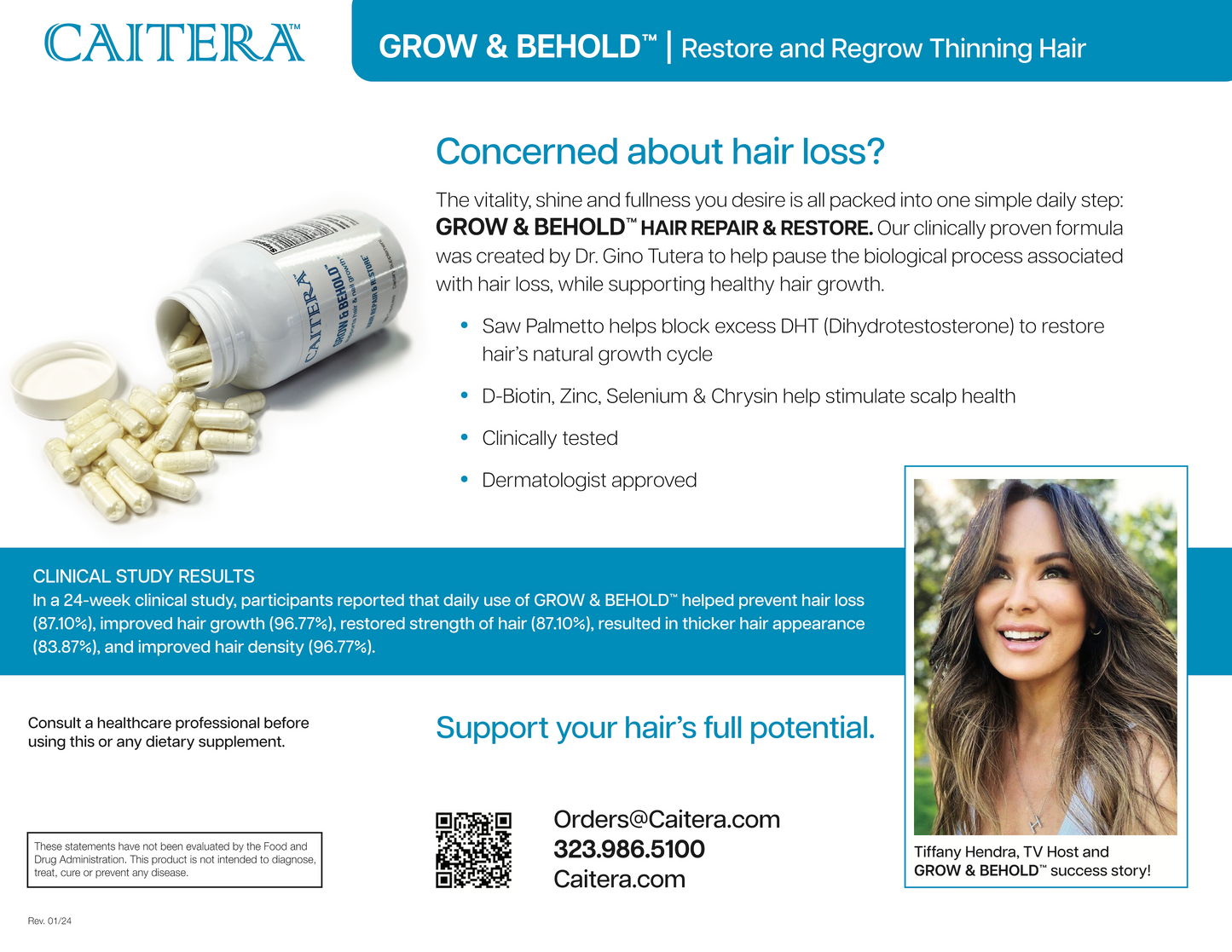 Grow & Behold supplement Flyer